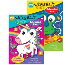 Wobbly Eyes Colouring Pad