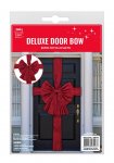 Deluxe Door Bow With Sash Red