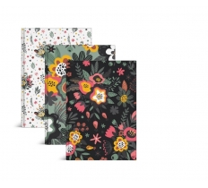 Floral A4 Hardback Notebook