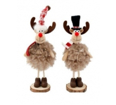 26cm Standing Xmas Reindeer