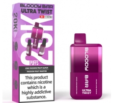 Bloody Bar Ultra 20K Vape Kiwi Pass Guava & Passion Martini