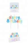 Happy Birthday Candle (8.3cm x 4cm)