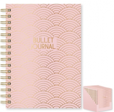 A5 Wiro B/journal Pink Blossom