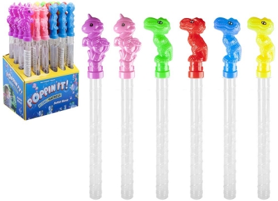 Unicorn & Dinosaur 14" Bubble Wand ( Assorted Designs )