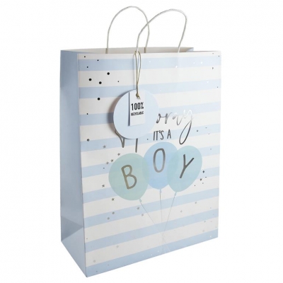 Hooray Baby Boy Xl Gift Bag