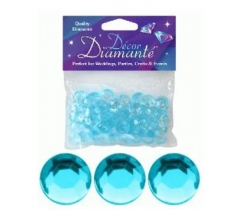 12mm D[[130]]cor Diamante Diamonds 28G Pearl Blue