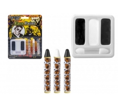 Halloween Black & White Make Up Kit