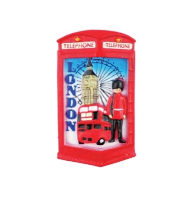 Fridge Magnet- Vertical Telephone Box