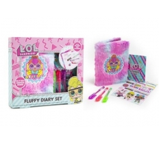 LOL Mini Fluffy Diary Set