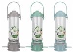 Green Hanging Bird Seed Feeder 23cm