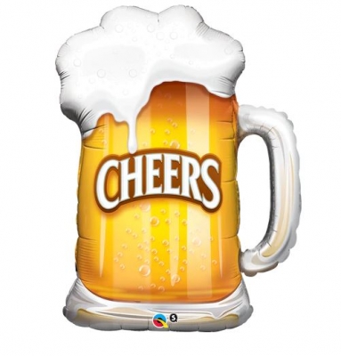 Foil 35" Cheers Beer Mug