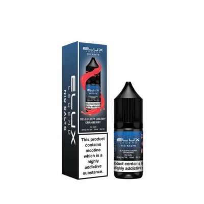 Elux E-liquid Blueberry Cherry Cranberry 20mg 10ml x 10