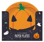 Halloween design Paper Plates 8pk