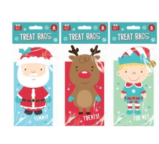 Christmas Treat Bags 8 Pack