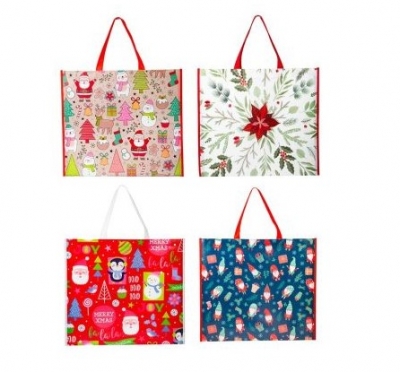 Christmas Bag for Life 44 x 39cm ( Assorted Designs )