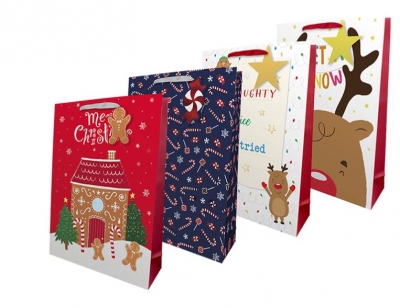 Christmas Cute Luxury Xl Gift Bag