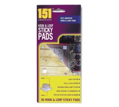 Hook & Loop Sticky Pads 36 Pack