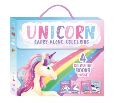 Unicorn Carry-Along Colouring