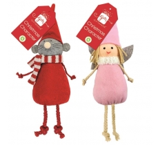 Small Mouse & Fairy Christmas Character