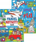 Around The World Or My Travel Colouring & Activity Book