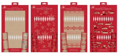 Christmas Make Your Own Contemporary Cracker Kit 6 Pack