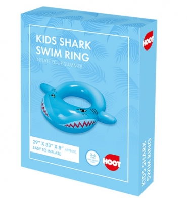 Kids Inflatable Shark Swim Ring