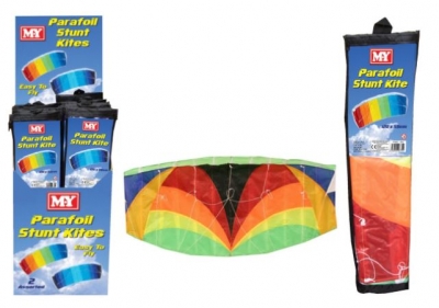 120cm X 55cm Nylon Parafoil Stunt Kite