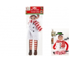 ELF PLUSH SNOWMAN OUTFIT