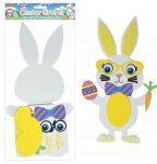 MAKE YOUR OWN FOAM EASTER BUNNY KIT 20X15CM