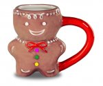 Gingerbread Man Ceramic Mug