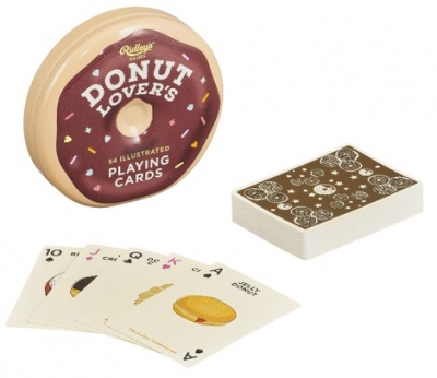Donut Shaped Playing Cards In Tin