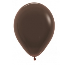 Sempertex 12" Fashion Chocolate Brown Latex Balloons 50 Pack