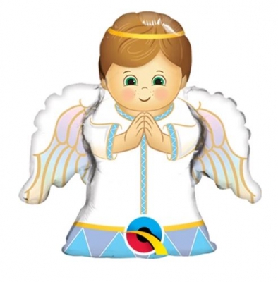 Qualatex 14" Shape Angel Boy