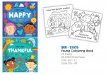 Thankful Joyful Happy Coloring Book (ZERO VAT)