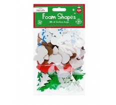 Christmas Craft Foam Shapes ( 120 Pack )