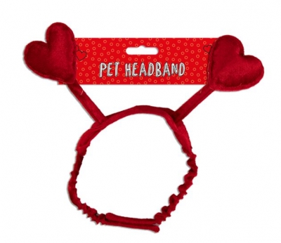 Valentines Day Pet Headband