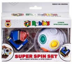 Rubik's Spinner Set Cubelet & Rainbow Ball