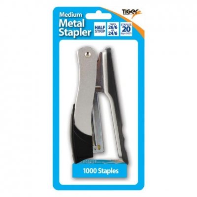 Tiger Medium Metal 26/6 Stapler