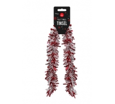 Red & White Tinsel 2M