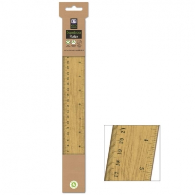 Eco Stationery Bamboo Ruler