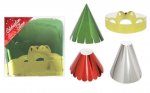 Celebration Time Foil Hats 25 Pack ( Assorted Designs )