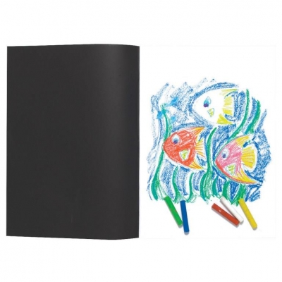 A3 Card Cover Sketch Book Black