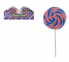 Bubblegum Swirl Candy Lolly Stick 110gm