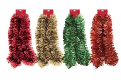 Tinsel XMAS 2m Chunky Traditional