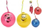 Smiley Face 10" ( 25cm ) Fruit Scented Ball With Keychain