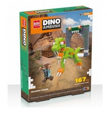 Block Tech Dino Rampage 167pc