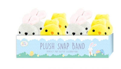 Easter Plush Snap Band