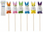 Easter Rabbit Picks Pack Of 2