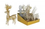 Glitter Wire Reindeer