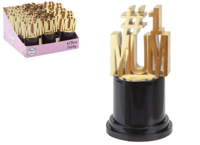 Number 1 Mum Novelty Trophy